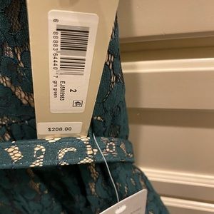 Size 2 Green lace dress